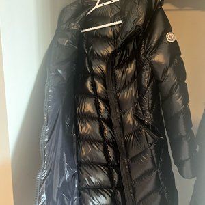 Moncler Black Marus Long Down Jacket